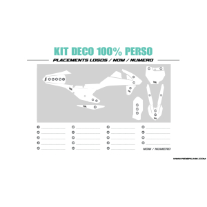 KIT DECO 50 DERBI DRD 100% PERSO