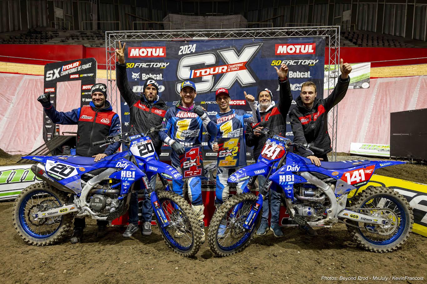 Image Team GSM, VICTOIRES à Lyon et Grenoble, CHAMPIONS DE FRANCE SX1 et SX2 2024 !