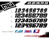 KIT DECO FONDS DE PLAQUES HONDA ASTRA 2