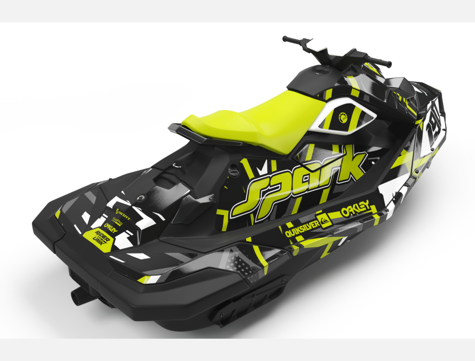 KIT DECO SEA-DOO SPARK AKUA LEMON