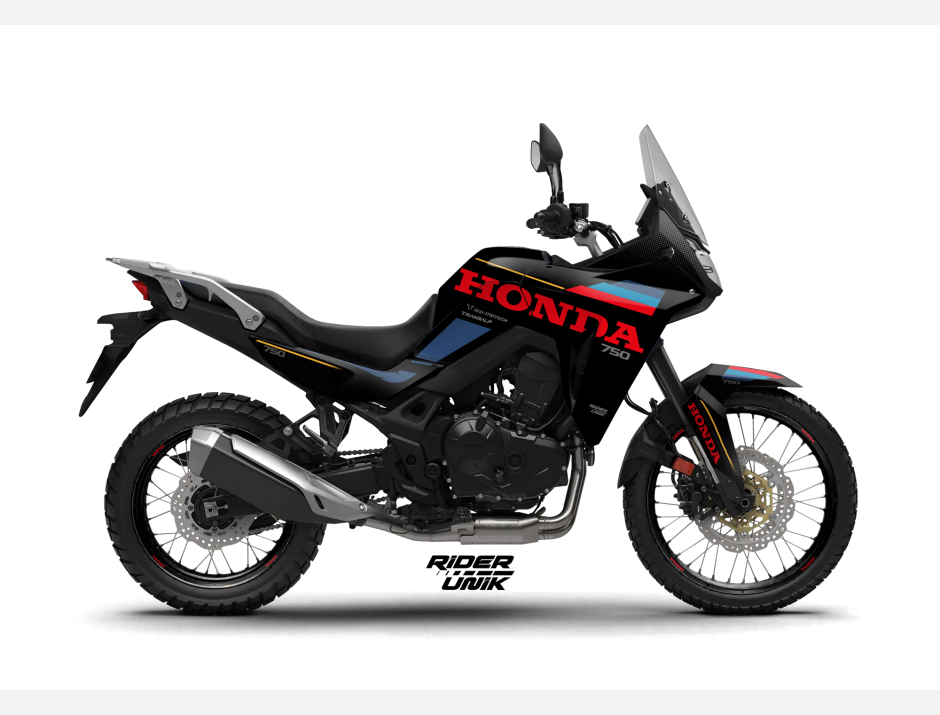 KIT DECO HONDA XL 750 TRANSALP ROX BLACK 1