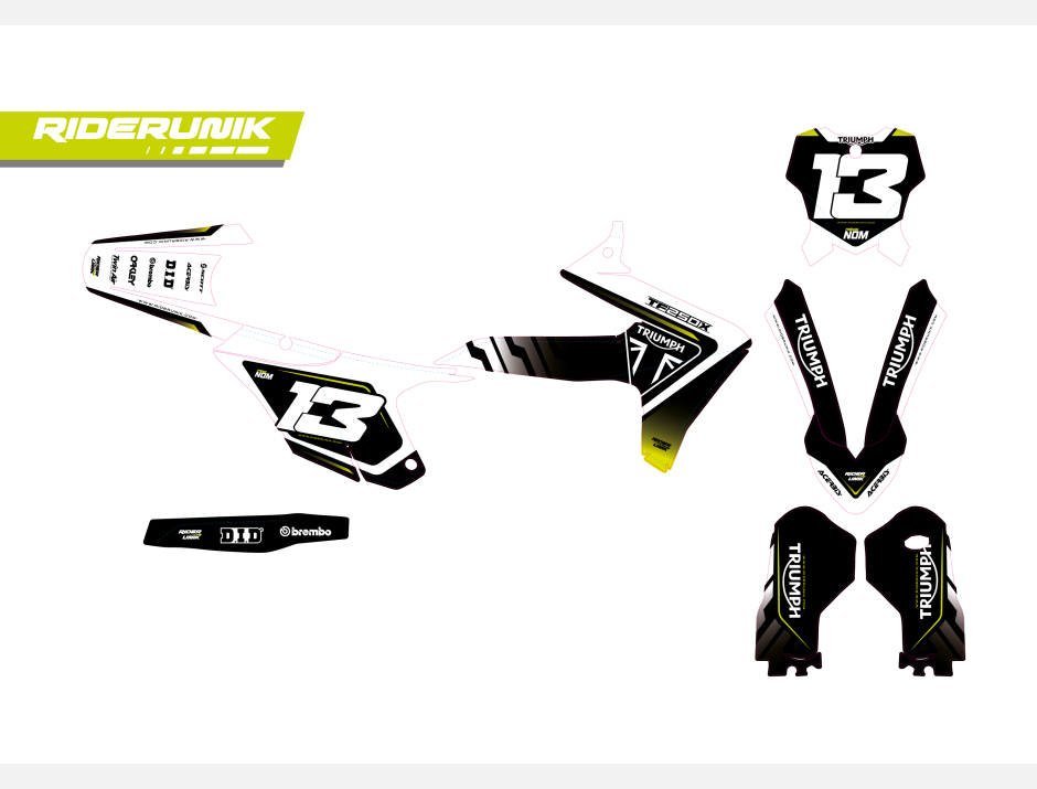 KIT DECO MOTOCROSS TRIUMPH TORE 2