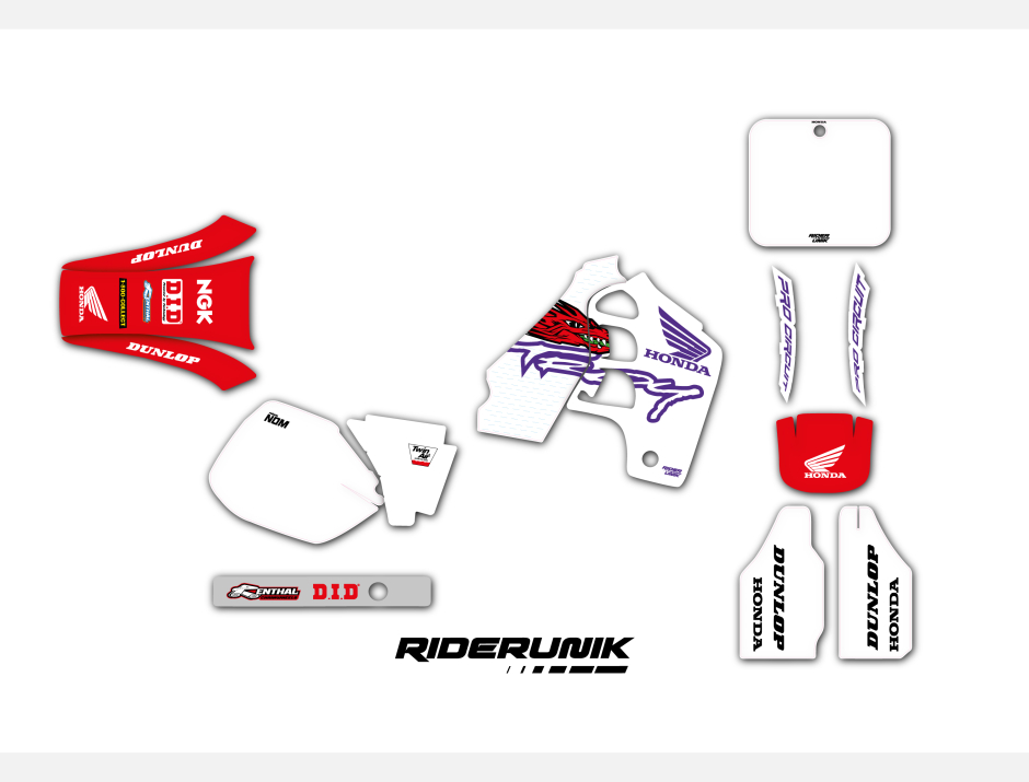 KIT DECO MOTOCROSS CR TROY 1