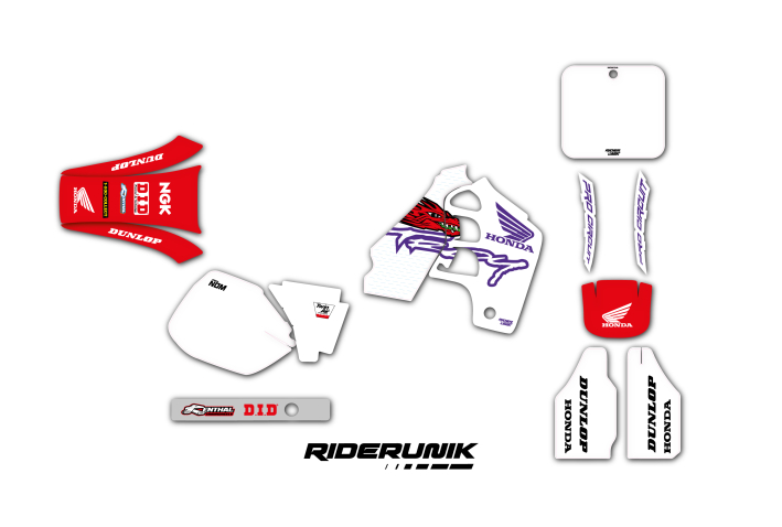 KIT DECO MOTOCROSS CR TROY