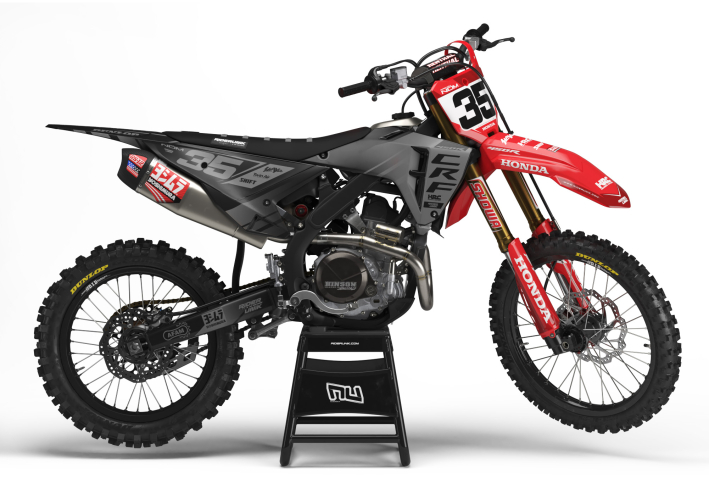 KIT DECO MOTOCROSS CR/CRF YAK GREY