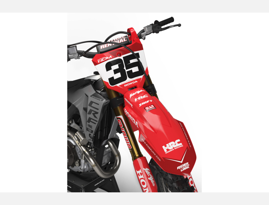 KIT DECO MOTOCROSS CR/CRF YAK GREY 3