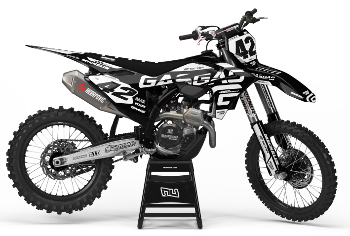 KIT DECO MOTOCROSS MC/EC TRIX BLACK