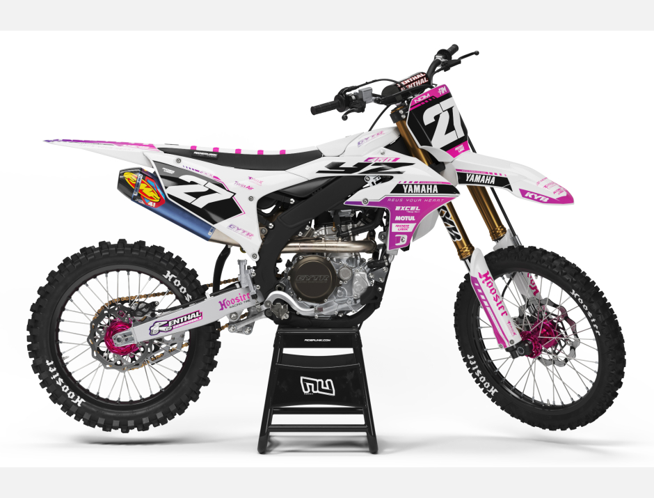 KIT DECO MOTOCROSS YZ/YZF KAZO PINK 1