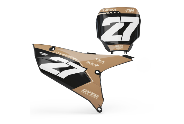 KIT DECO FONDS DE PLAQUES YAMAHA KAZO SAND