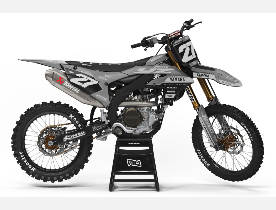 KIT DECO MOTOCROSS YZ/YZF KAZO GREY 1