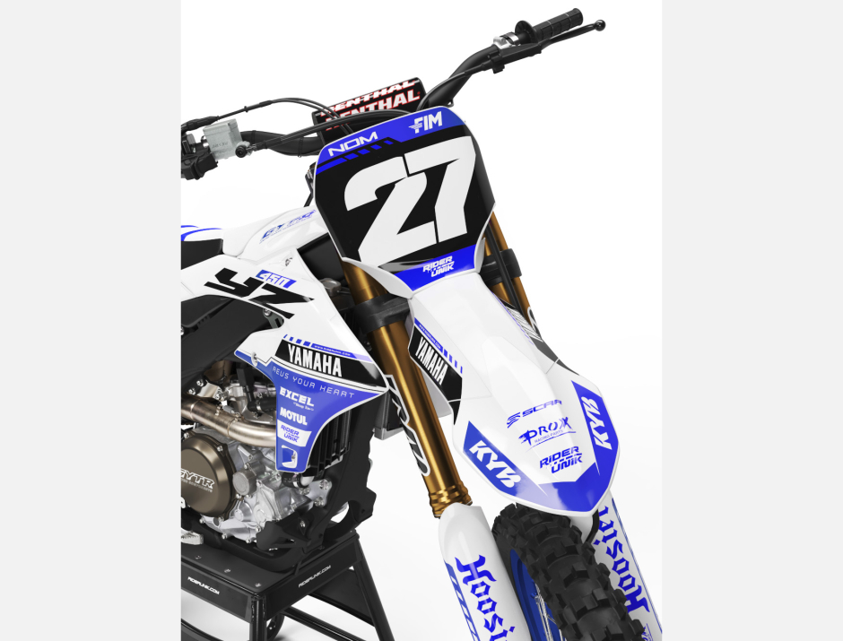 KIT DECO MOTOCROSS YZ/YZF KAZO BLUE 3