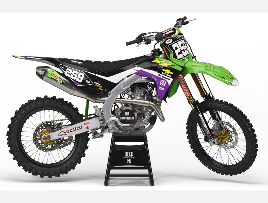 KIT DECO MOTOCROSS KAWASAKI KX/KXF FROST 1