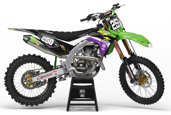 KIT DECO MOTOCROSS KAWASAKI KX/KXF FROST