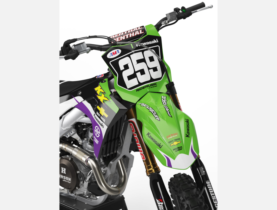 KIT DECO MOTOCROSS KAWASAKI KX/KXF FROST 3