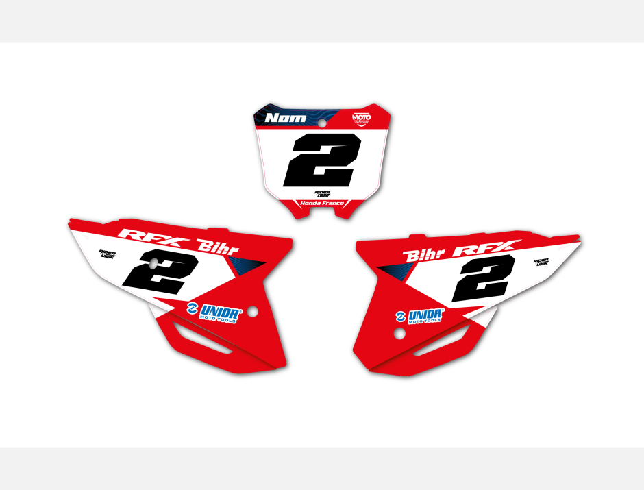 KIT DECO FONDS DE PLAQUES HONDA SR 24 1