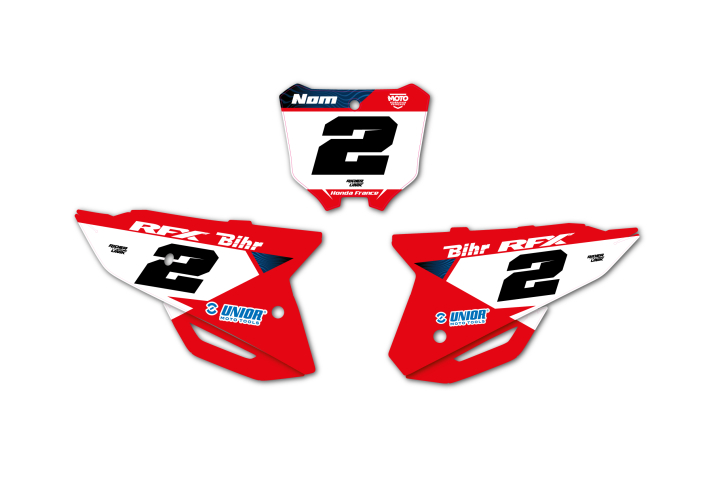 KIT DECO FONDS DE PLAQUES HONDA SR 24