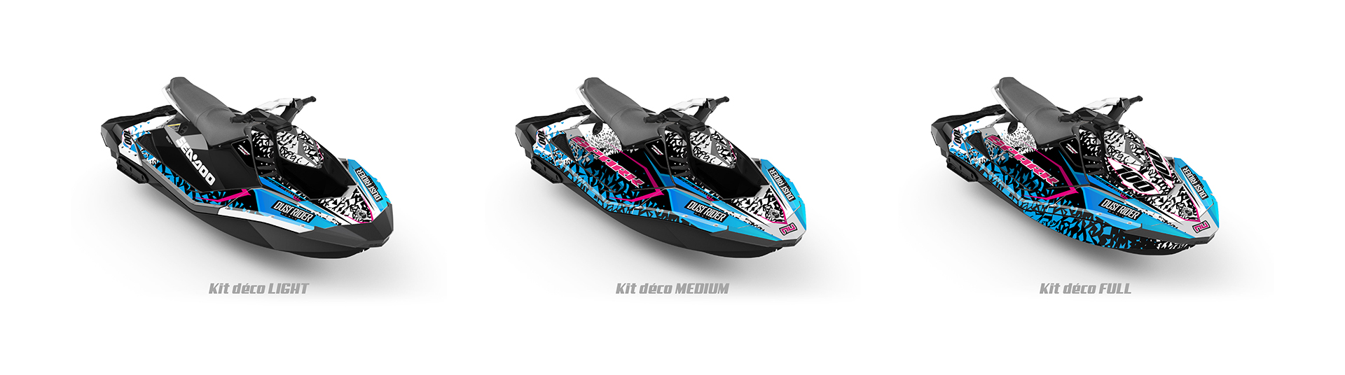 KIT DECO SEA-DOO SPARK AKUA LEMON